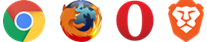 Tested browsers